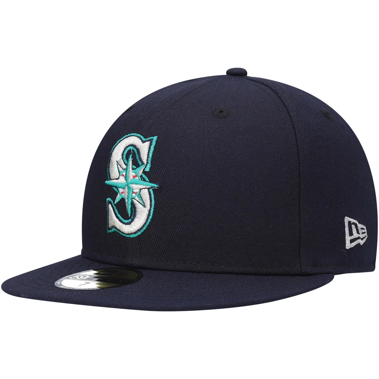 Men's Seattle Mariners New Era Navy 9/11 Memorial Side Patch 59FIFTY Fitted Hat 5 Men's Seattle Mariners New Era Navy 9/11 Memorial Side Patch 59FIFTY Fitted Hat - Image 3