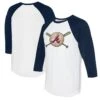 Women's Atlanta Braves Tiny Turnip White/Navy Baseball Cross Bats 3/4-Sleeve Raglan T-Shirt 1 Women's Atlanta Braves Tiny Turnip White/Navy Baseball Cross Bats 3/4-Sleeve Raglan T-Shirt -Baseball Peripherals Store 4 sleeve raglan t shirt ss5 p 5301342pv 1u y2ok4jzvwezdlx0obzngv c5rau0zvo0v03jvhb6hf