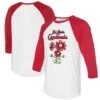 Women's St. Louis Cardinals Tiny Turnip White/Red Blooming Baseballs 3/4-Sleeve Raglan T-Shirt -Baseball Peripherals Store 4 sleeve raglan t shirt ss5 p 5301520pv 1u yloierc57sme43edmkbev lynlutxejprgaqer4vmx