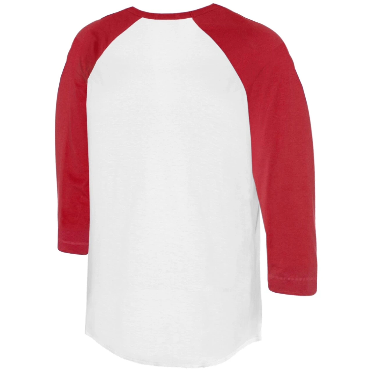Women's Cincinnati Reds Tiny Turnip White/Red Heart Bat 3/4-Sleeve Raglan T-Shirt 5 Women's Cincinnati Reds Tiny Turnip White/Red Heart Bat 3/4-Sleeve Raglan T-Shirt - Image 3