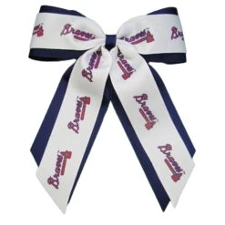 Atlanta Braves Jumbo Cheer Ponytail Holder