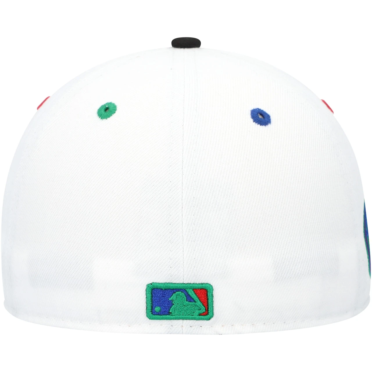 Men's Baltimore Orioles New Era White/Black Primary Eye 59FIFTY Fitted Hat 6 Men's Baltimore Orioles New Era White/Black Primary Eye 59FIFTY Fitted Hat - Image 4