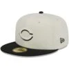 Men's Cincinnati Reds New Era Stone/Black Chrome 59FIFTY Fitted Hat -Baseball Peripherals Store black cincinnati reds chrome 59fifty fitted hat ss5 p 200013208pv 1u f9wzmxrwc4gr6jmahwfav zy0kxf8knyczmqskducg