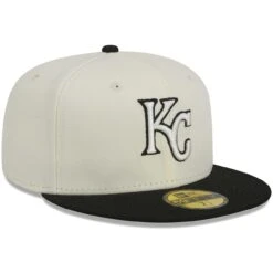 Men's Kansas City Royals New Era Stone/Black Chrome 59FIFTY Fitted Hat -Baseball Peripherals Store black kansas city royals chrome 59fifty fitted hat ss5 p 200013213pv 3u ytwzmhcnvsq5a3cvrzztv 4rnc9wnxj2dpwxwzjooe