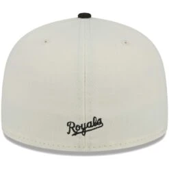 Men's Kansas City Royals New Era Stone/Black Chrome 59FIFTY Fitted Hat -Baseball Peripherals Store black kansas city royals chrome 59fifty fitted hat ss5 p 200013213pv 4u ytwzmhcnvsq5a3cvrzztv qjic9z3gjfqcuqlpqsna