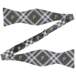 Pittsburgh Pirates Black Rhodes Self-Tie Bow Tie