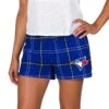 Women's Toronto Blue Jays Concepts Sport Royal/Black Ultimate Flannel Shorts -Baseball Peripherals Store black toronto blue jays ultimate flannel shorts pi4484000 ff 4484594 d29acf73b47752a5e70c full