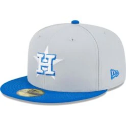 Men's Houston Astros New Era Gray/Blue Dolphin 59FIFTY Fitted Hat -Baseball Peripherals Store blue houston astros dolphin 59fifty fitted hat ss5 p 200000346pv 3u yllgyqzdfsx8epsiksecv 0bkdrrseuztdgywmfcj4