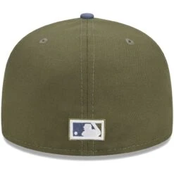 Men's Los Angeles Dodgers New Era Olive/Blue 59FIFTY Fitted Hat -Baseball Peripherals Store blue los angeles dodgers 59fifty fitted hat ss5 p 200013108pv 4u osemznhvzsqmal9hou5bv a1alfwaiuhalti78jjft