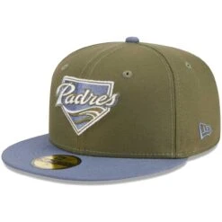 Men's San Diego Padres New Era Olive/Blue 59FIFTY Fitted Hat -Baseball Peripherals Store blue san diego padres 59fifty fitted hat ss5 p 200013114pv 3u lwzcc3ixxfwoxvgakhakv n9cvzvmtmdadz4s7knt6
