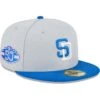 Men's San Diego Padres New Era Gray/Blue Dolphin 59FIFTY Fitted Hat -Baseball Peripherals Store blue san diego padres dolphin 59fifty fitted hat ss5 p 200000367pv 1u v1j1porzex4ahrs1mow6v zjtgkagj9cwzautadl2m