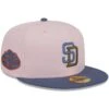 Men's San Diego Padres New Era Pink/Blue Olive Undervisor 59FIFTY Fitted Hat -Baseball Peripherals Store blue san diego padres olive undervisor 59fifty fitted hat ss5 p 200013167pv 1u pn8mmt0or9guvex8ob0pv cik3yhta8s9niawipcgn