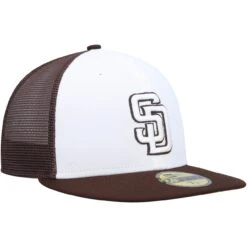 Men's San Diego Padres New Era White/Brown 2023 On-Field Batting Practice 59FIFTY Fitted Hat -Baseball Peripherals Store brown san diego padres 2023 on field batting practice 59fifty fitted hat ss5 p 4992565pv 3u q7i1sd8efv17pofo8w2yv dbklqrpg97iyqgfoposl