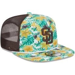 Men's San Diego Padres New Era White/Brown Tropic Floral Golfer Snapback Hat -Baseball Peripherals Store brown san diego padres tropic floral golfer snapback hat ss5 p 200012987pv 3u njzswzht6inms4cdpfiqv jlv3td9mgmsejuekorsz