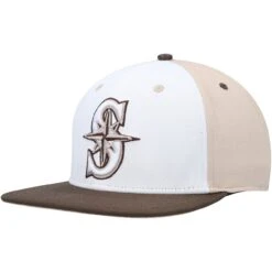 Men's Seattle Mariners Pro Standard White/Brown Chocolate Ice Cream Drip Snapback Hat -Baseball Peripherals Store brown seattle mariners chocolate ice cream drip snapback hat ss5 p 200006427pv 3u e5wjublxowdbdkk1dy6yv wqhi07odhh8k5tcfj4z8