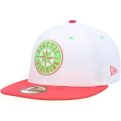 Men's Seattle Mariners New Era White/Coral 30th Anniversary Strawberry Lolli 59FIFTY Fitted Hat -Baseball Peripherals Store coral seattle mariners 30th anniversary strawberry lolli 59fifty fitted hat ss5 p 4770980pv 3u pivldq0gyllxwtvbwqnqv dbvcticgcvp24noutfdd