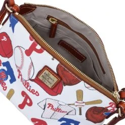 Philadelphia Phillies Dooney & Bourke Gameday Suki Crossbody With Medium Wristlet -Baseball Peripherals Store dooney and bourke philadelphia phillies gameday suki crossbody with medium wristlet pi4660000 altimages ff 4660244 a3fae21708f85b1d61edalt3 full
