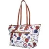 Texas Rangers Dooney & Bourke Game Day Zip Tote Bag -Baseball Peripherals Store dooney and bourke texas rangers game day zip tote bag pi4378000 altimages ff 4378140 b2563cfb608e57e0c838alt1 full