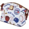 Toronto Blue Jays Dooney & Bourke Gameday Suki Crossbody With Medium Wristlet -Baseball Peripherals Store dooney and bourke toronto blue jays gameday suki crossbody with medium wristlet pi4660000 altimages ff 4660237 63cca80d544e9db85075alt1 full