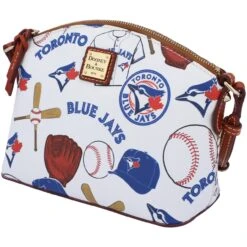 Toronto Blue Jays Dooney & Bourke Gameday Suki Crossbody With Medium Wristlet