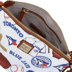 Toronto Blue Jays Dooney & Bourke Gameday Suki Crossbody With Medium Wristlet 8 Toronto Blue Jays Dooney & Bourke Gameday Suki Crossbody With Medium Wristlet -Baseball Peripherals Store dooney and bourke toronto blue jays gameday suki crossbody with medium wristlet pi4660000 altimages ff 4660237 63cca80d544e9db85075alt3 full