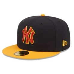 Men's New York Yankees New Era Navy/Gold Primary Logo 59FIFTY Fitted Hat -Baseball Peripherals Store gold new york yankees primary logo 59fifty fitted hat ss5 p 4937485pv 3u 80nxw5bi8jiboyl7vg59v wgwy2wiqsh2cfcbj6vj0