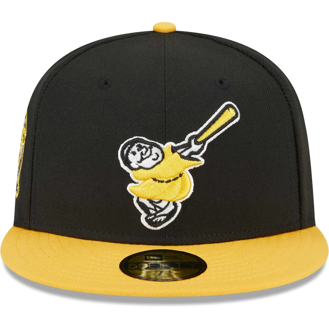 Men's San Diego Padres New Era Black/Gold 59FIFTY Fitted Hat 4 Men's San Diego Padres New Era Black/Gold 59FIFTY Fitted Hat - Image 2