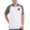 Men's Baltimore Orioles Antigua White/Gray Nova Polo -Baseball Peripherals Store gray baltimore orioles nova polo pi4790000 ff 4790525 5fdc6d520e758d752be0 full