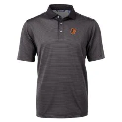 Men's Baltimore Orioles Cutter & Buck Black/Gray Virtue Eco Pique Micro Stripe Recycled Polo -Baseball Peripherals Store gray baltimore orioles virtue eco pique micro stripe recycled polo ss5 p 200043782pv 2u fbefxa4l1ur8g5n95iq5v 29w99zsng4vf58yqaupu
