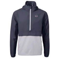 Men's Cincinnati Reds Cutter & Buck Navy/Gray Americana Logo Charter Eco Knit Recycled Anorak Half-Zip Jacket -Baseball Peripherals Store gray cincinnati reds americana logo charter eco knit recycled anorak half zip jacket ss5 p 200055886pv 2u kwjvy0bpx7cbnqcw9jn9v wre45mhztc6jc5o0zsdv
