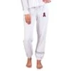 Women's Los Angeles Angels Concepts Sport Cream/Gray Pendant French Terry Jogger Pants -Baseball Peripherals Store gray los angeles angels pendant french terry jogger pants pi5162000 ff 5162709 75c4569c3e225ec61d53 full