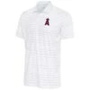 Men's Los Angeles Angels Antigua White/Gray Ryder Polo -Baseball Peripherals Store gray los angeles angels ryder polo pi5211000 ff 5211556 747e369fb02197c70dbf full