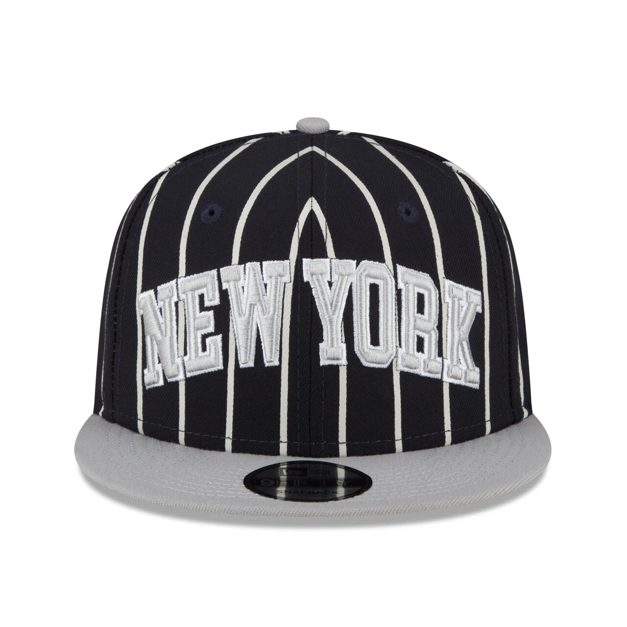 Men's New York Yankees New Era Navy/Gray City Arch 9FIFTY Snapback Hat 4 Men's New York Yankees New Era Navy/Gray City Arch 9FIFTY Snapback Hat - Image 2