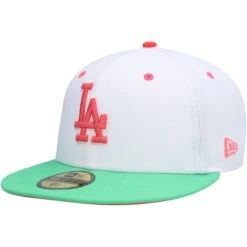 Men's Los Angeles Dodgers New Era White/Green Watermelon Lolli 59FIFTY Fitted Hat -Baseball Peripherals Store green los angeles dodgers watermelon lolli 59fifty fitted hat ss5 p 4784155pv 3u 5oadjy6khrsth2nhufcav llemdze8txebmrujxhbq