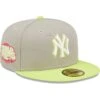 Men's New York Yankees New Era Gray/Green 45th Anniversary Cyber 59FIFTY Fitted Hat -Baseball Peripherals Store green new york yankees 45th anniversary cyber 59fifty fitted hat pi4691000 altimages ff 4691857 98f027b366508de1be6balt1 full