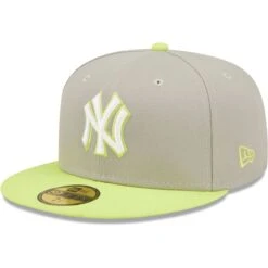 Men's New York Yankees New Era Gray/Green 45th Anniversary Cyber 59FIFTY Fitted Hat 8 Men's New York Yankees New Era Gray/Green 45th Anniversary Cyber 59FIFTY Fitted Hat -Baseball Peripherals Store green new york yankees 45th anniversary cyber 59fifty fitted hat pi4691000 altimages ff 4691857 98f027b366508de1be6balt3 full