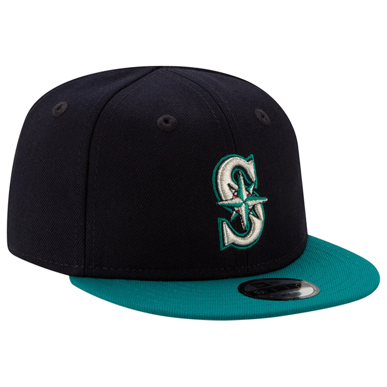 Infant Seattle Mariners New Era Navy My First 9FIFTY Hat 5 Infant Seattle Mariners New Era Navy My First 9FIFTY Hat - Image 3