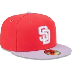 Men's San Diego Padres New Era Red/Lavender Spring Color Two-Tone 59FIFTY Fitted Hat -Baseball Peripherals Store lavender san diego padres spring color two tone 59fifty fitted hat ss5 p 5000261pv 3u ycvpthyq40nbwnodmrruv dvngliysocuskgpsbbkw