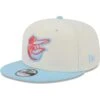 Men's Baltimore Orioles New Era Cream/Light Blue Spring Basic Two-Tone 9FIFTY Snapback Hat -Baseball Peripherals Store light blue baltimore orioles spring basic two tone 9fifty snapback hat ss5 p 5000750pv 1u rbcniuiq2ix1msnejrvhv seug74fakxv7wtkyaeai