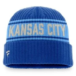 Men's Kansas City Royals Fanatics Branded Royal/Light Blue True Classic Retro Cuffed Knit Hat -Baseball Peripherals Store light blue kansas city royals true classic retro cuffed knit hat pi4499000 altimages ff 4499028 cd2d33da17043dcbd931alt2 full