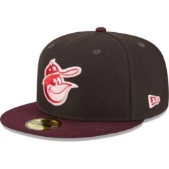 Men's Baltimore Orioles New Era Brown/Maroon Chocolate Strawberry 59FIFTY Fitted Hat -Baseball Peripherals Store maroon baltimore orioles chocolate strawberry 59fifty fitted hat ss5 p 200000312pv 3u mpxzjyg788pc5vsbe72gv nh7ioyygukdjo7a2zjqc
