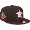 Men's Houston Astros New Era Brown/Maroon Chocolate Strawberry 59FIFTY Fitted Hat -Baseball Peripherals Store maroon houston astros chocolate strawberry 59fifty fitted hat ss5 p 200000306pv 1u taazpbgfe5anuf6mreimv b9b1uc0qqkkaodwhnad7