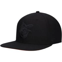 Men's Baltimore Orioles '47 Black On Black Sure Shot Captain Snapback Hat -Baseball Peripherals Store mens 47 baltimore orioles black on black sure shot captain snapback hat ss5 p 200021569pv 3u ntaubrqvlcmt6v4xjcmnv sgpduffqywgfmxlcwoif