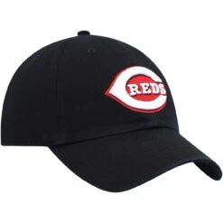 Men's Cincinnati Reds '47 Black Clean Up Team Adjustable Hat -Baseball Peripherals Store mens 47 black cincinnati reds clean up team adjustable hat pi4736000 altimages ff 4736551 e2f2bc629fcf2659e61dalt3 full