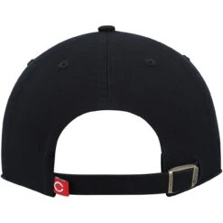 Men's Cincinnati Reds '47 Black Clean Up Team Adjustable Hat -Baseball Peripherals Store mens 47 black cincinnati reds clean up team adjustable hat pi4736000 altimages ff 4736551 e2f2bc629fcf2659e61dalt4 full