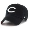 Men's Cincinnati Reds '47 Black Dark Tropic Clean Up Adjustable Hat -Baseball Peripherals Store mens 47 black cincinnati reds dark tropic clean up adjustable hat ss5 p 200142666pv 1u fi13jrfglwiovrgniie6v ki7uhdijhhntu177o8i4