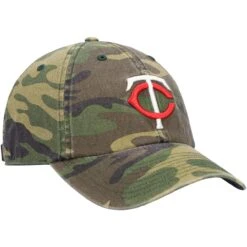 Men's Minnesota Twins '47 Camo Team Clean Up Adjustable Hat -Baseball Peripherals Store mens 47 camo minnesota twins team clean up adjustable hat pi4113000 altimages ff 4113828 3c8441b5a72ea435be27alt3 full