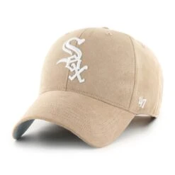Men's Chicago White Sox '47 Khaki Ultra Suede MVP Adjustable Hat