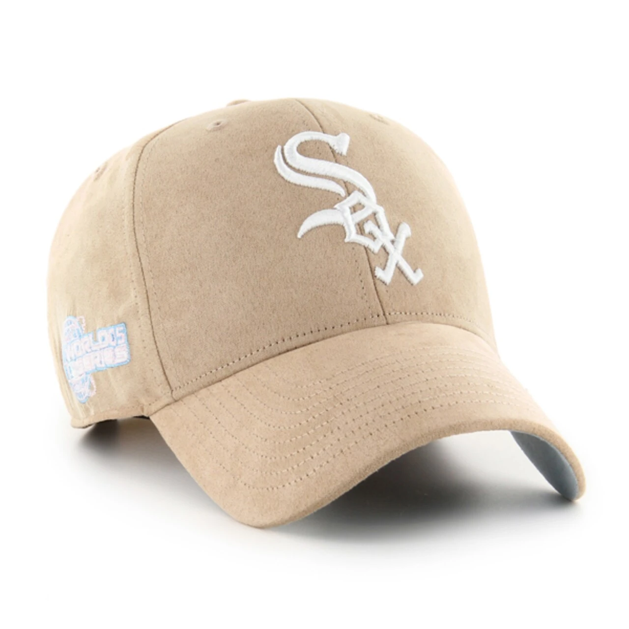 Men's Chicago White Sox '47 Khaki Ultra Suede MVP Adjustable Hat 4 Men's Chicago White Sox '47 Khaki Ultra Suede MVP Adjustable Hat - Image 2
