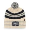 Men's New York Yankees '47 Natural Home Patch Cuffed Knit Hat With Pom